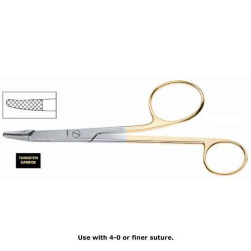 Gillies Combined TC Needle Holder / Scissor