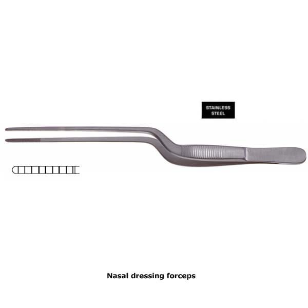 Lucae Nasal Dressing Forceps