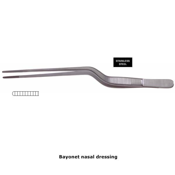 Jansen Bayonet Nasal Dressing Forceps