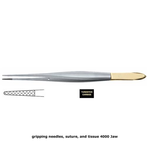 Cushing-Tungsten Carbide Tissue and Suture Forceps