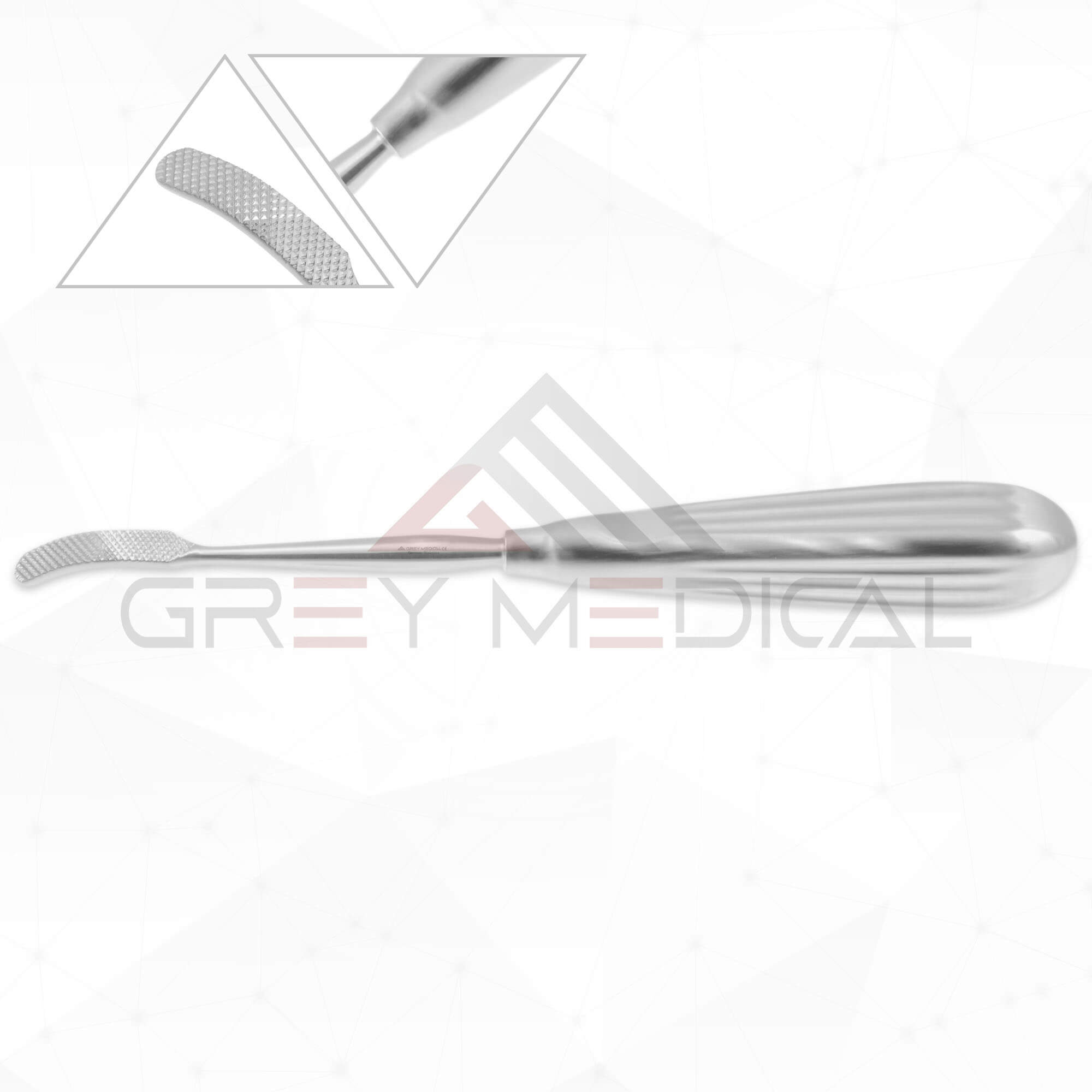 Glen Rasp Aufricht Glabella Rasps - Cross Serrated | Grey Medical