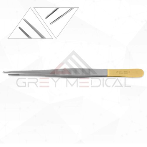 Cushing Delicate Thumb Forceps - Tungsten Carbide