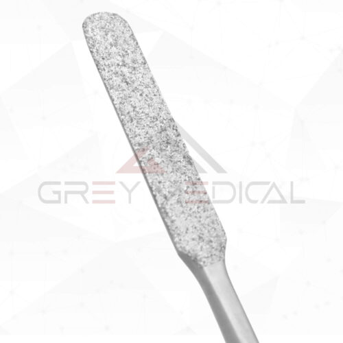 Delicate Nasal Rasp - Tungsten Carbide Diamond Dust, Concave