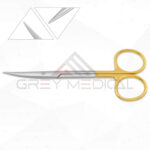 Devine Scissors, Curved Sharp Tips, Supercut serrated