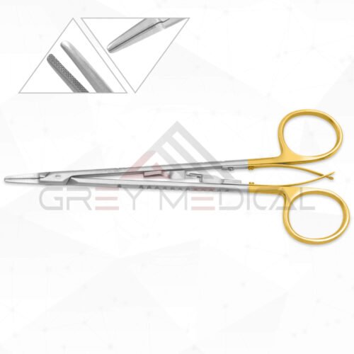 Diethrich Needle Holder - Tungsten Carbide, 1.0mm Jaw
