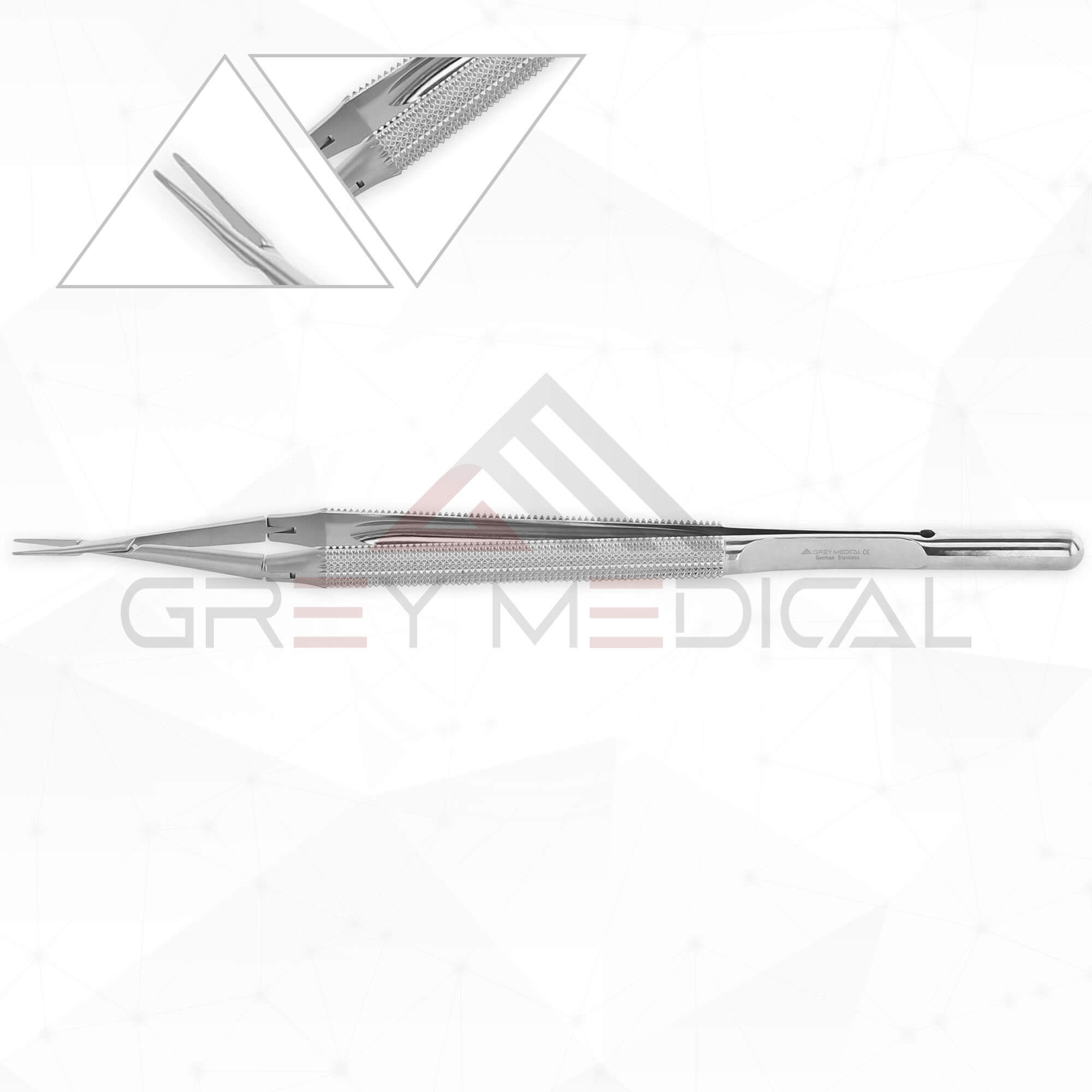 Double Action Micro Needle Holder | Grey Medical