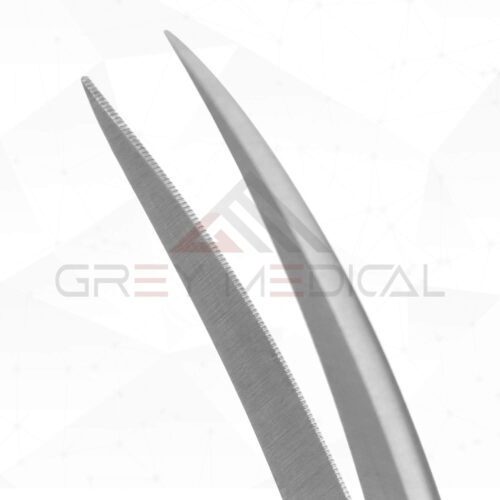 Freidman Face Lift Scissors Curved- Serrated Sharp Edges Supercut