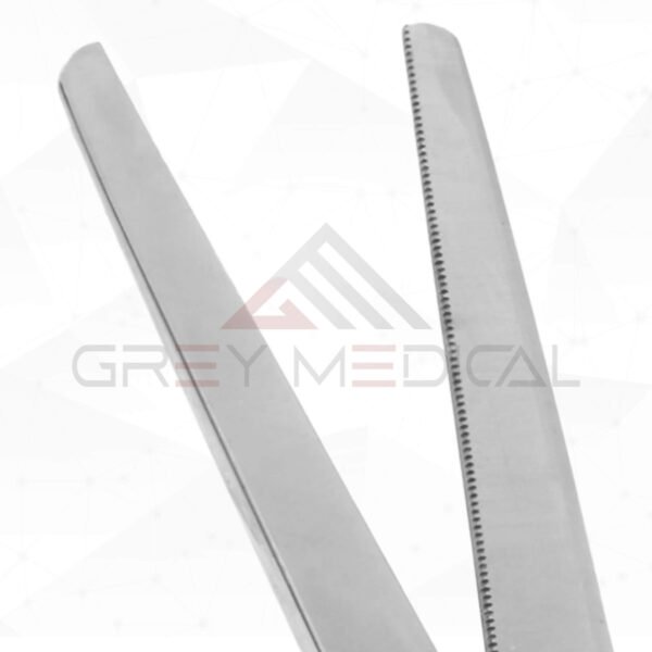 Gorney Turbinate Nasal Scissors, Angled, Serrated - Tungsten Carbide