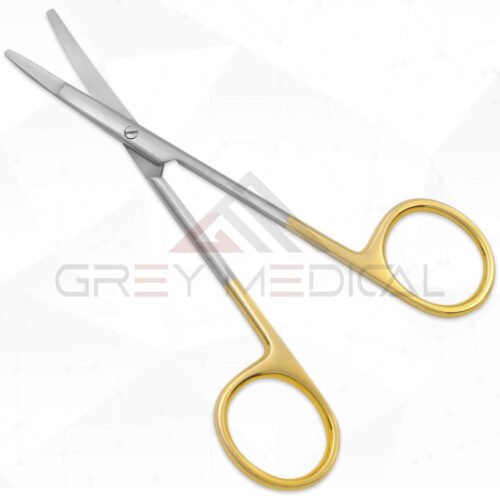 Greenberg PAR Scissors - Tungsten carbide, serrated, curved