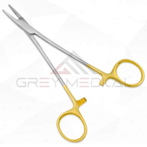 Julian Needle Holder - Tungsten Carbide Serrated Jaw