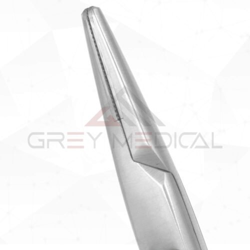 Julian Needle Holder - Tungsten Carbide Serrated Jaw