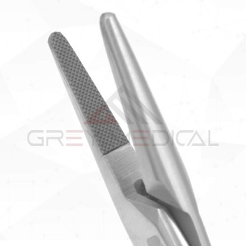 Julian Needle Holder - Tungsten Carbide Serrated Jaw