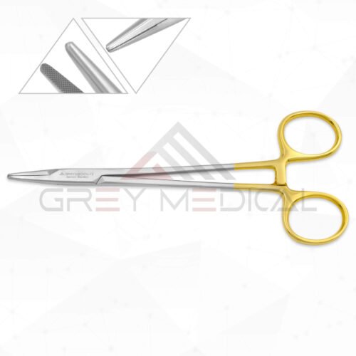 Julian Needle Holder - Tungsten Carbide Serrated Jaw