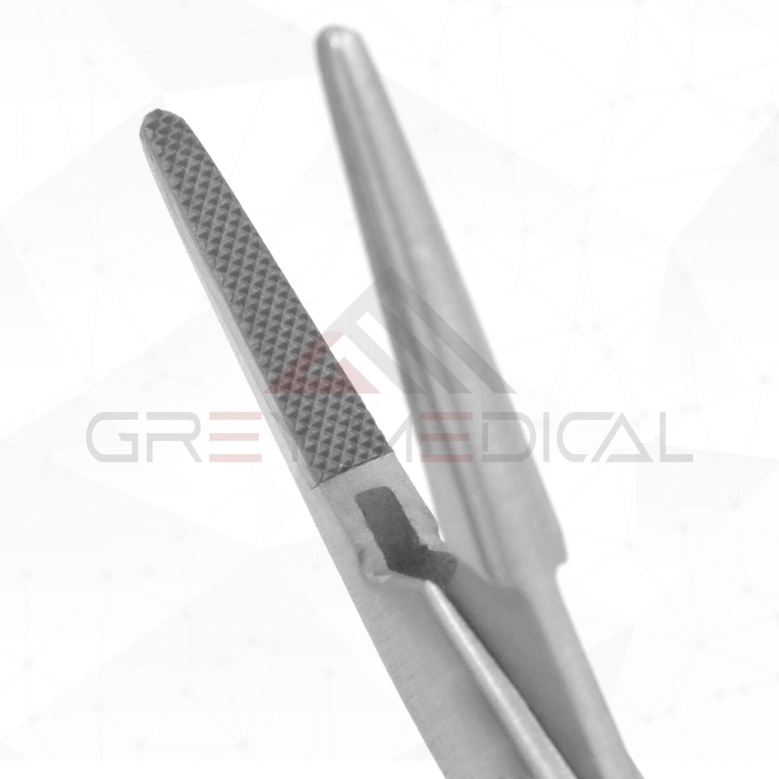 PAR Needle Holder - Tungsten Carbide Delicate Serrated Jaw