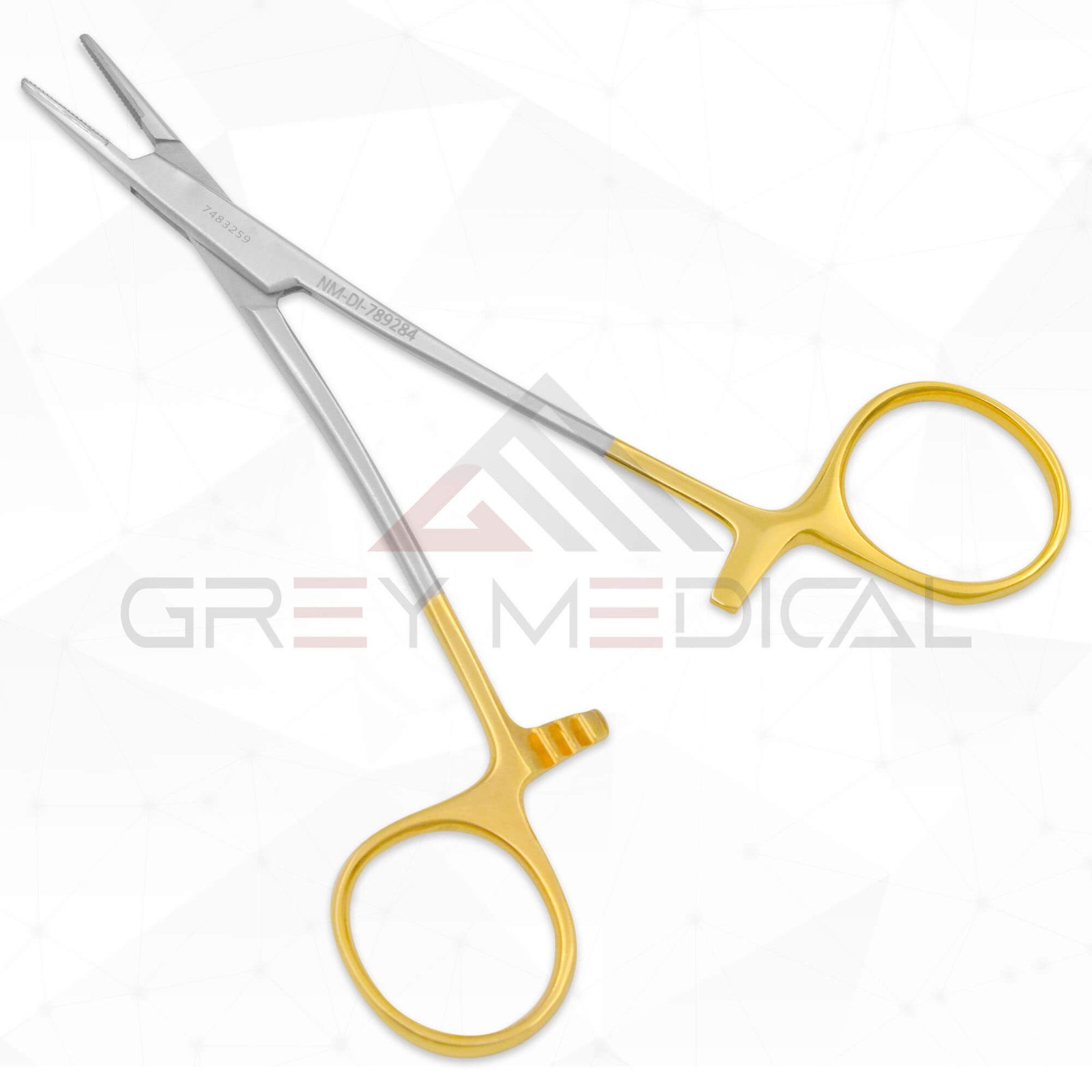 PAR Needle Holder - Tungsten Carbide Delicate Serrated Jaw