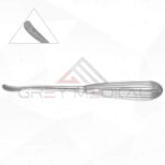 Peet Glabellar Rasp - Diamond Surface, Flat Curved