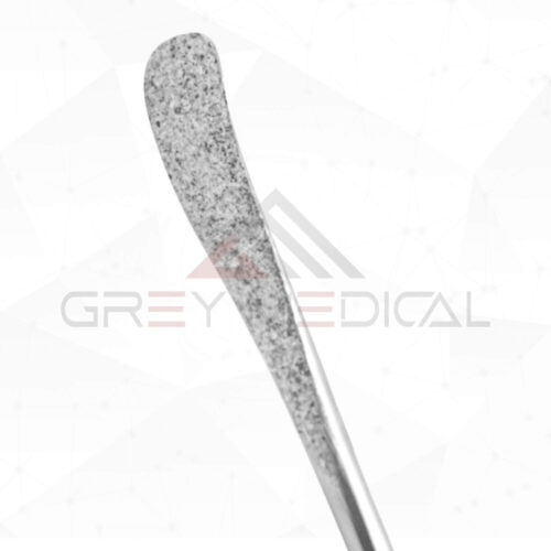 Peet Glabellar Rasp - Diamond Surface, Flat Curved