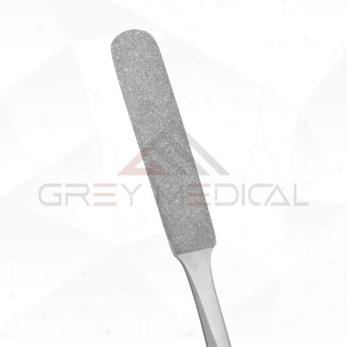Peet Nasal Rasp - Diamond Surface, Flat Straight