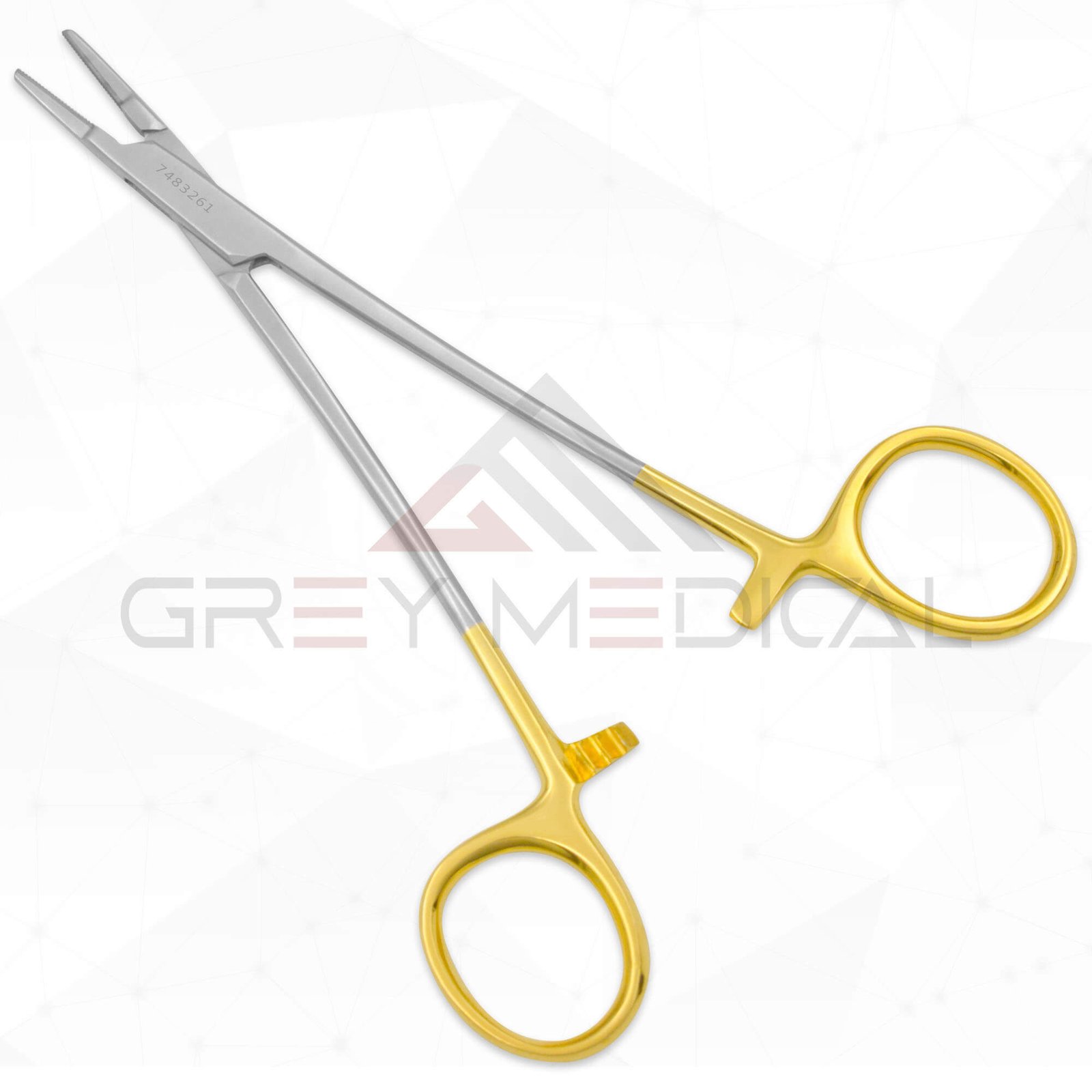 Ryder Needle Holder - Tungsten Carbide Serrated Jaw