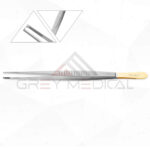 Skinner Forceps - Tungsten Carbide Serrated 1x2 Teeth