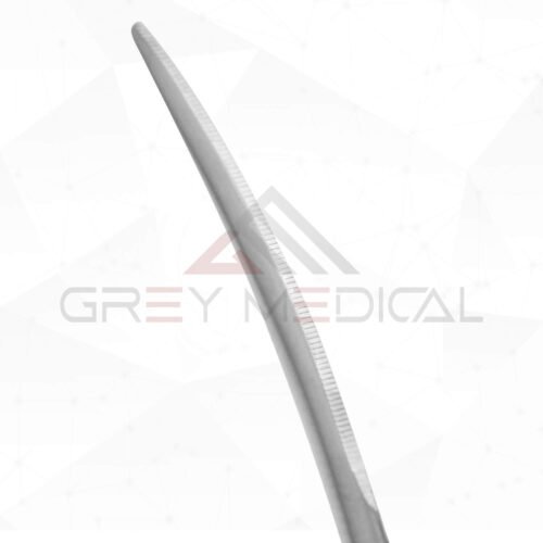 Strabismus Scissors - Serrated Tungsten Carbide, Blunt Tips