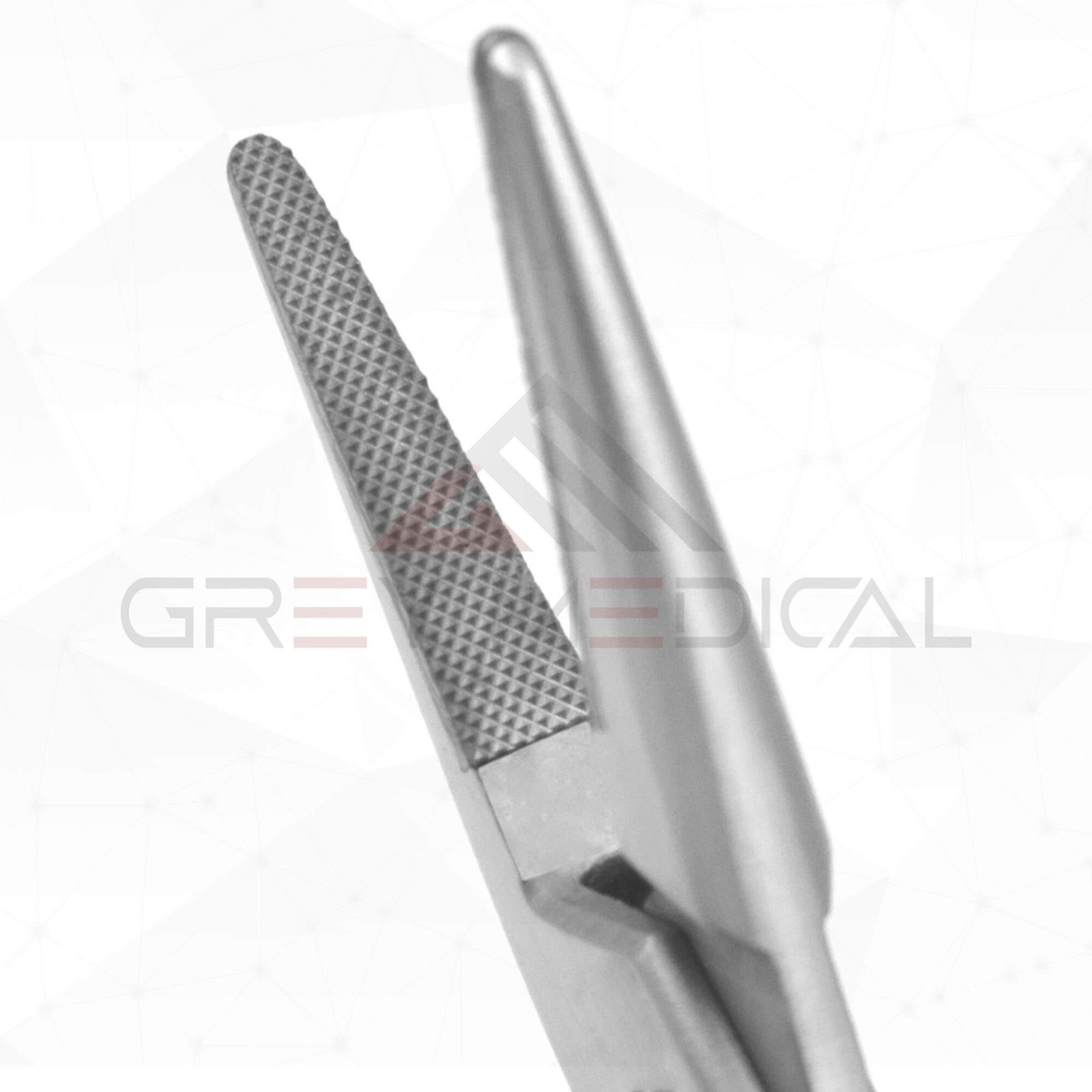 Swedish Needle Holder - Tungsten Carbide Serrated Delicate Jaw, Light Handles