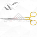 Swedish Needle Holder - Tungsten Carbide Serrated Delicate Jaw, Light Handles