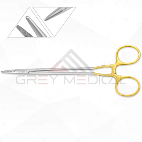 Swedish Needle Holder - Tungsten Carbide Serrated Delicate Jaw, Light Handles