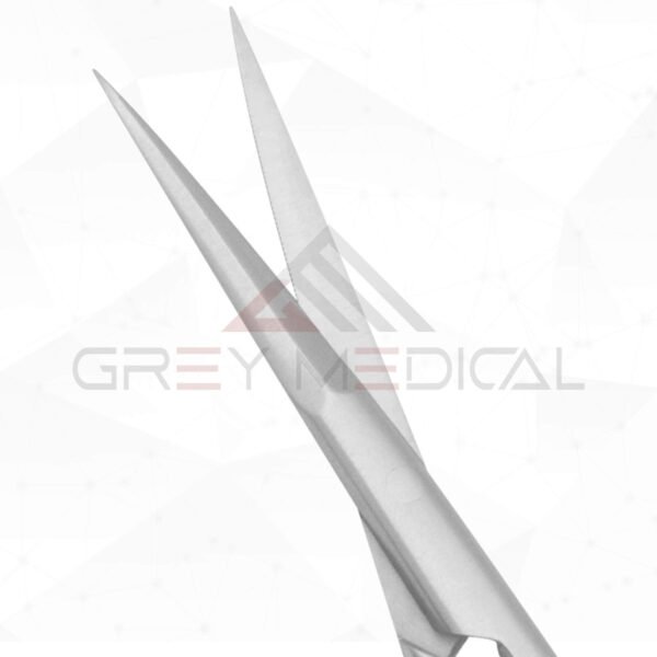 Tebbetts Delicate Dissecting Scissors, Curved, Serrated SuperCut