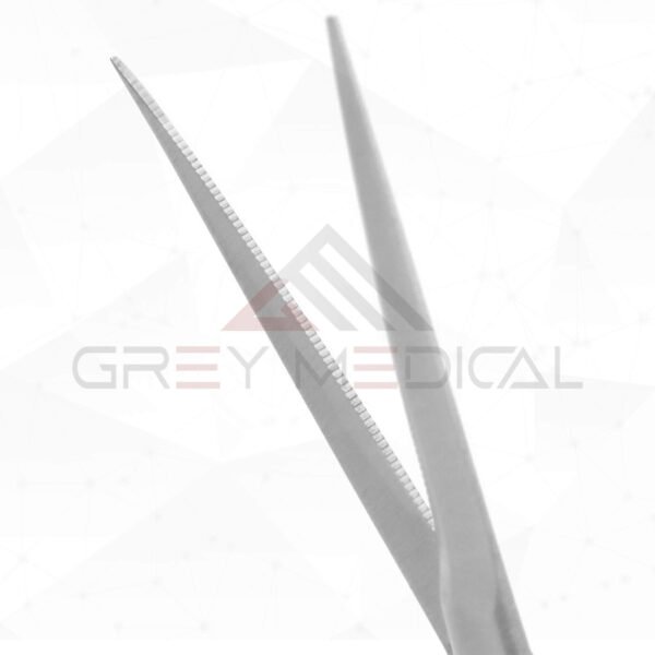 Tebbetts Delicate Dissecting Scissors, Curved, Serrated SuperCut