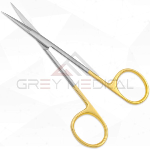 Tebbetts Delicate Dissecting Scissors, Curved, Serrated SuperCut