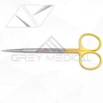 Tebbetts Delicate Dissecting Scissors, Curved, Serrated SuperCut