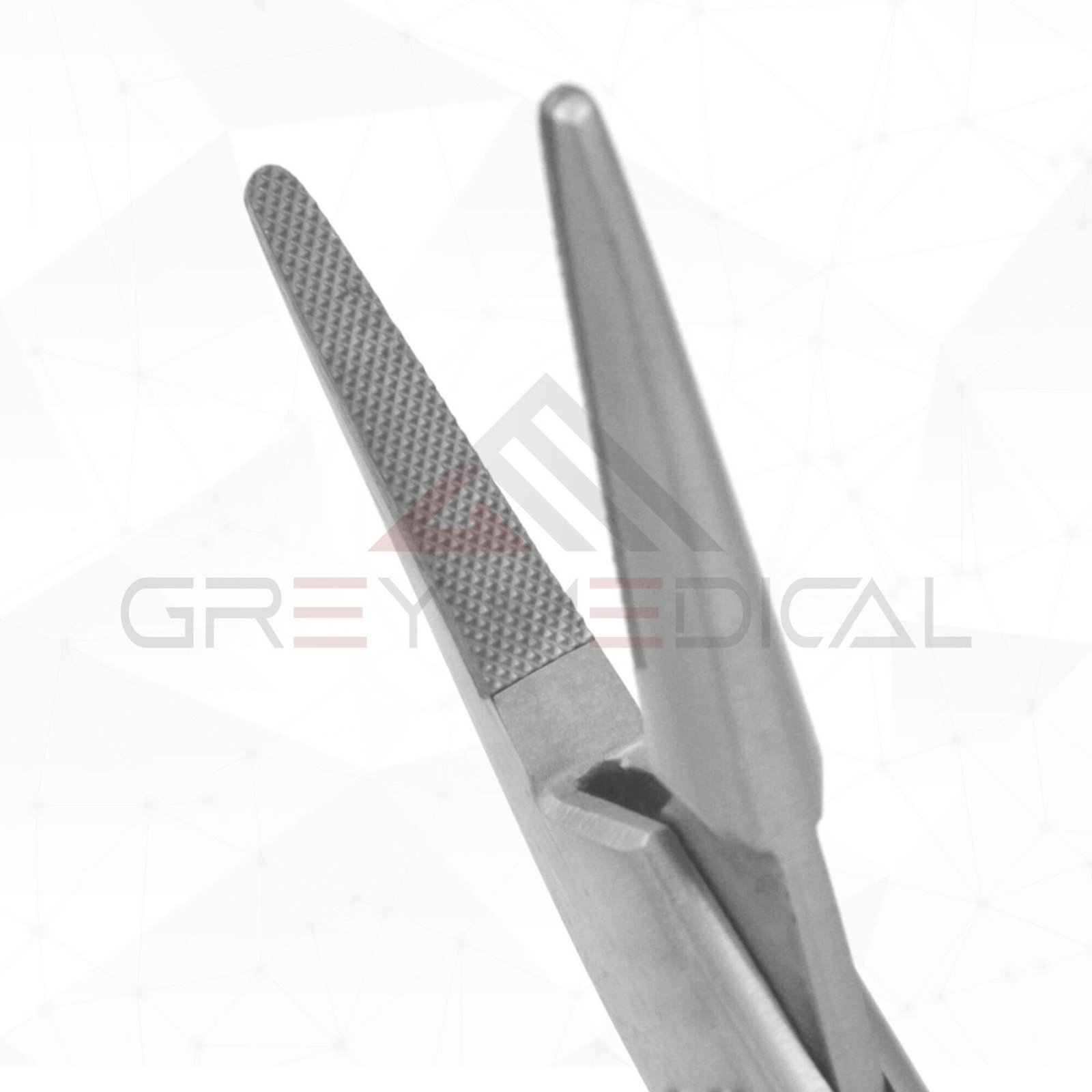 Tebbetts Delicate Needle Holder - Tungsten Carbide Serrated Jaw