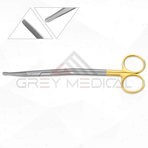 Wilkinson Face Lift Scissors, Angled, Curved - Supercut Serrated