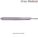 Scalpel Knife Handle, Stainless Steel