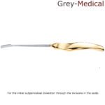 Ramirez Type Endoscopic Forehead Frontotemporal Dissector, 9-1/2" 24 cm , Stainless Steel