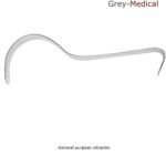 Deaver Retractor, Stainless Steel