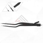 American Non-Stick Irrigation Bayonet Bipolar Forceps