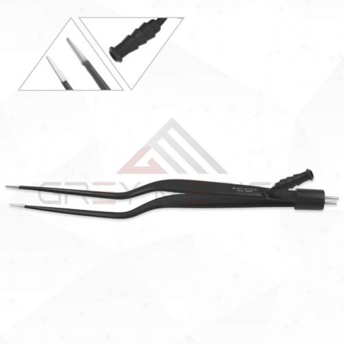 American Non-Stick Irrigation Bayonet Bipolar Forceps