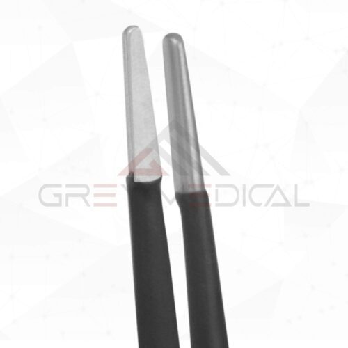 Cushing Bipolar Bayonet Forceps, Non-Stick