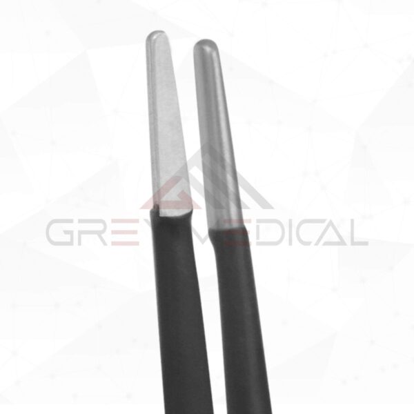 Cushing Bipolar Bayonet Forceps, Non-Stick