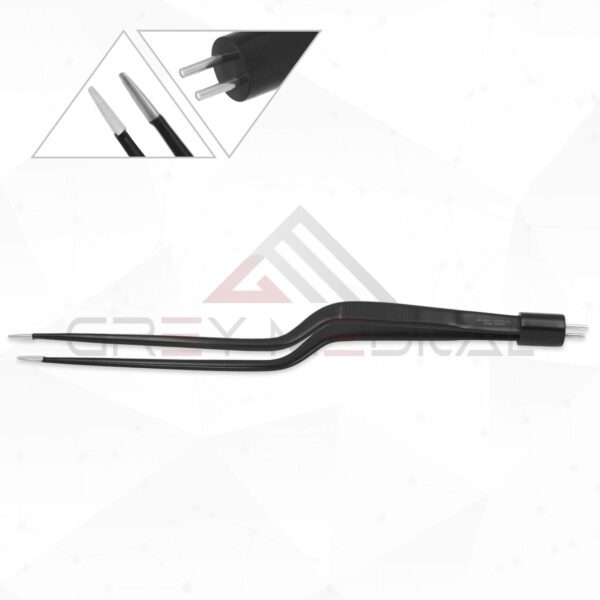 Jansen Bipolar Non-Stick Bayonet Forceps