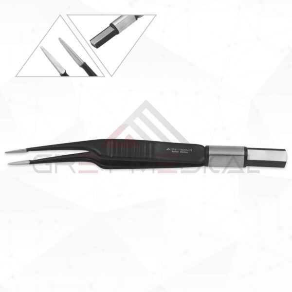 Jeweler 7 European Bipolar Forceps, Non-Stick