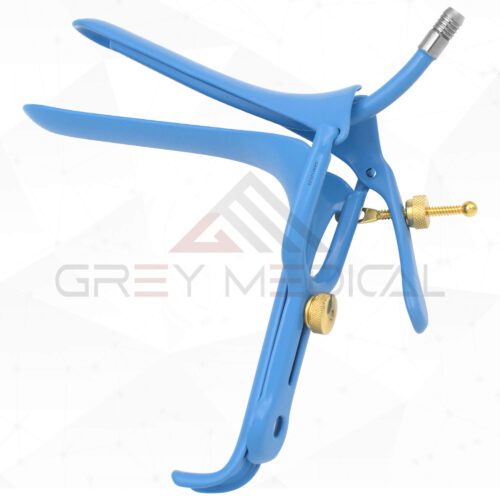 VU-Max Grave Vaginal Speculum with Smoke Evacuation Tube