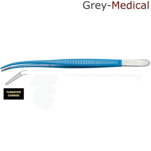Maxwell Insulated Forceps, 9" 23 cm 4000 Jaw, Tungsten Carbide
