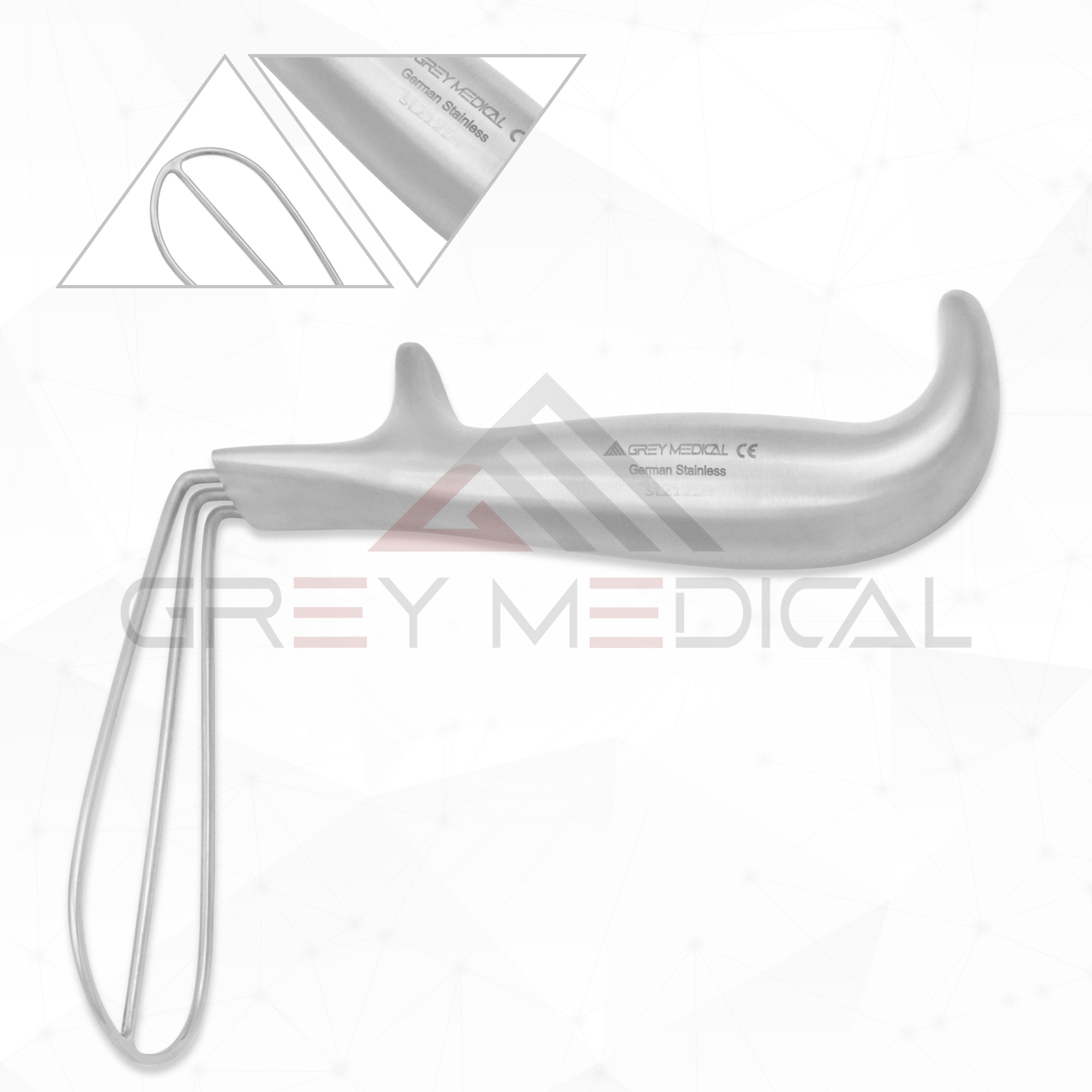 Solz Racket Retractor Solz Racket Retractor | Grey Medical