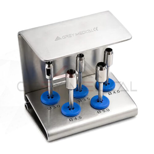 Dental Implant Tissue Punches Kit , 8 PCs. Tissue Punches