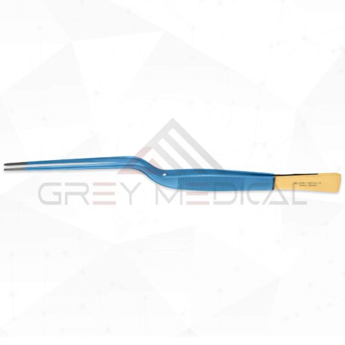 Cushing Bayonet Insulated Forceps - Tungsten Carbide