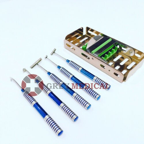 Dental Soft Tissue Lingual Flap Implant Surgery Brushing Kit 2