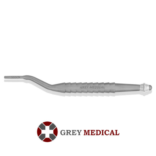 Silver angled convex tip osteotome